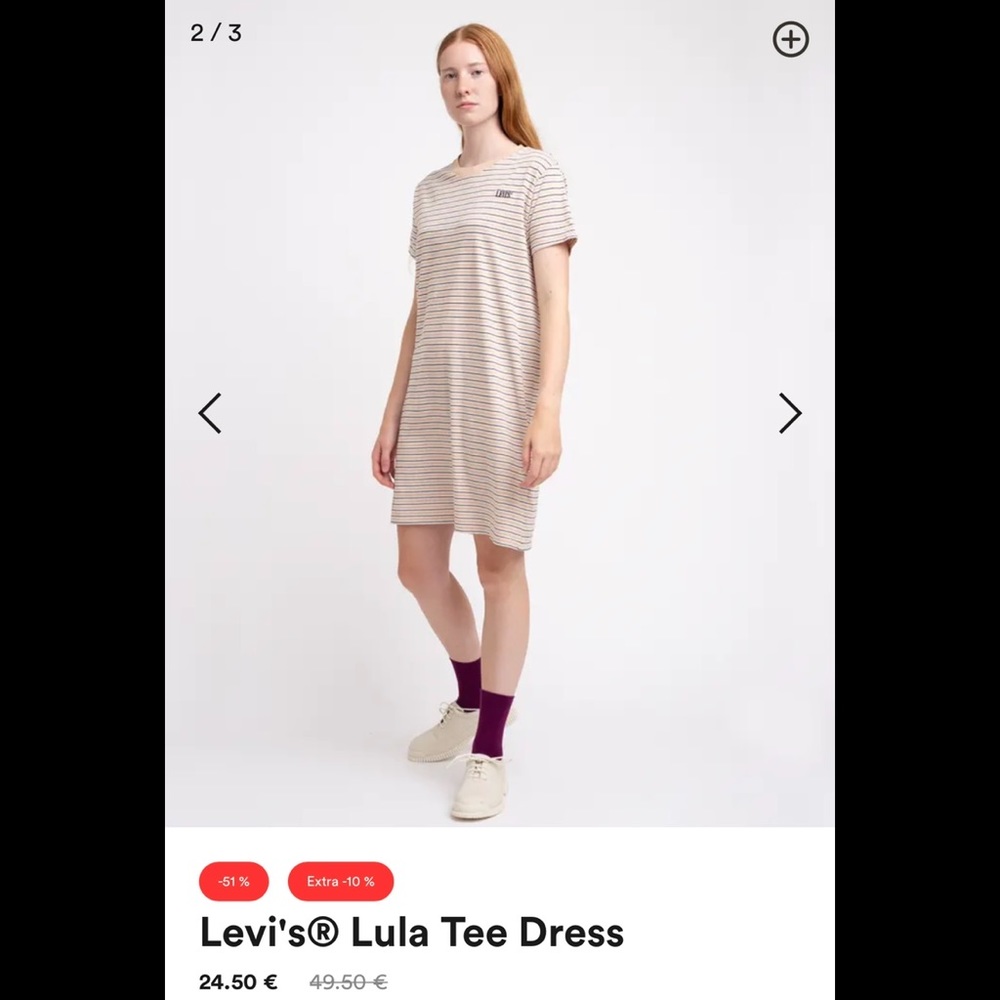 Levi’s Lula T-shirt dress
